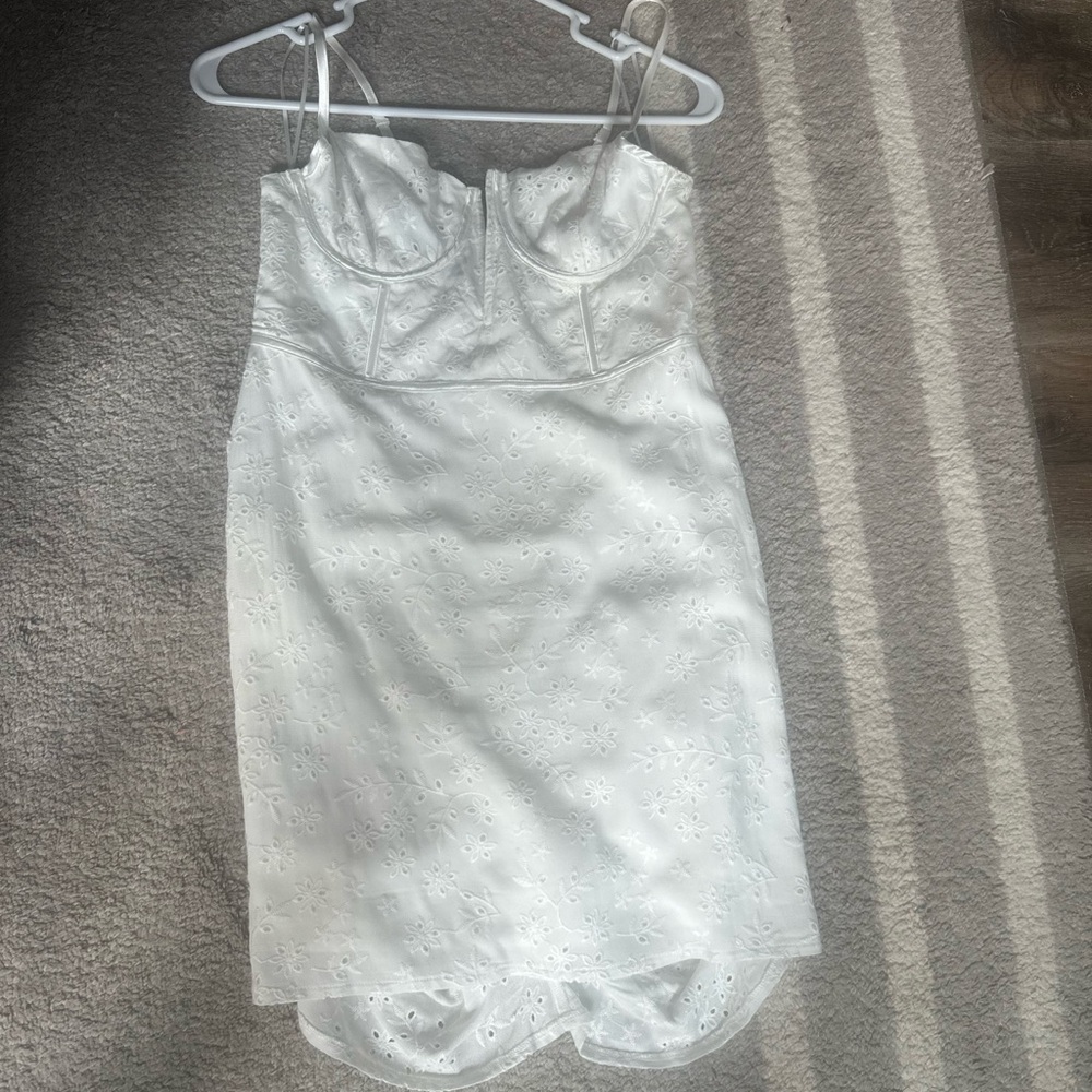 Melissa Gorga Envy boutique White Mini Dress
